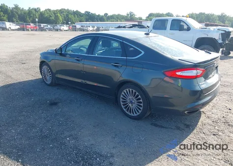 2015 Ford Fusion Titanium z USA, uszkodzony, nr VIN 3FA6P0K9XFR116015